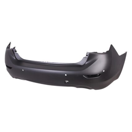Bumper Cover Rear w/Object Sensors Primed CAPA for INFINITI Q50 2014–2017