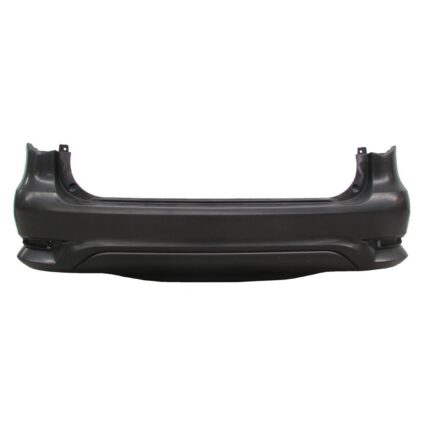 Bumper Cover Rear w/o Backup Collision Intervention w/o Park Assist w/o Towing Hitch Primed for INFINITI QX60 2016–2017
