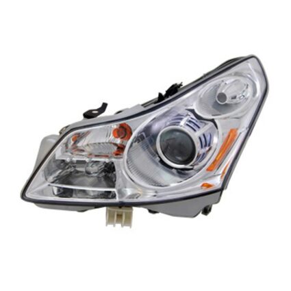 Headlight Assembly Composite Left w/o Technology Pkg for INFINITI G35 Sedan 2007–2008