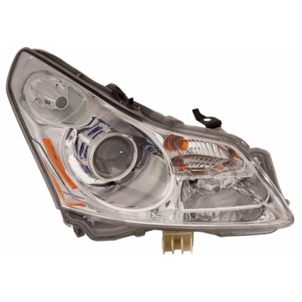 Headlight Assembly Composite Right w/o Technology Pkg for INFINITI G37 Sedan 2009