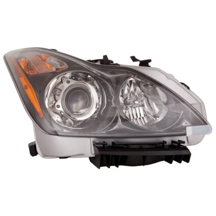 Headlight Assembly Composite Right for INFINITI G37 Convertible Coupe 2011–2013