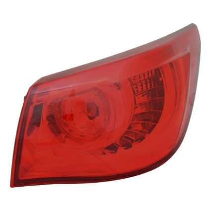 Tail Light Assembly Right Outer CAPA for INFINITI Q50 2016–2017
