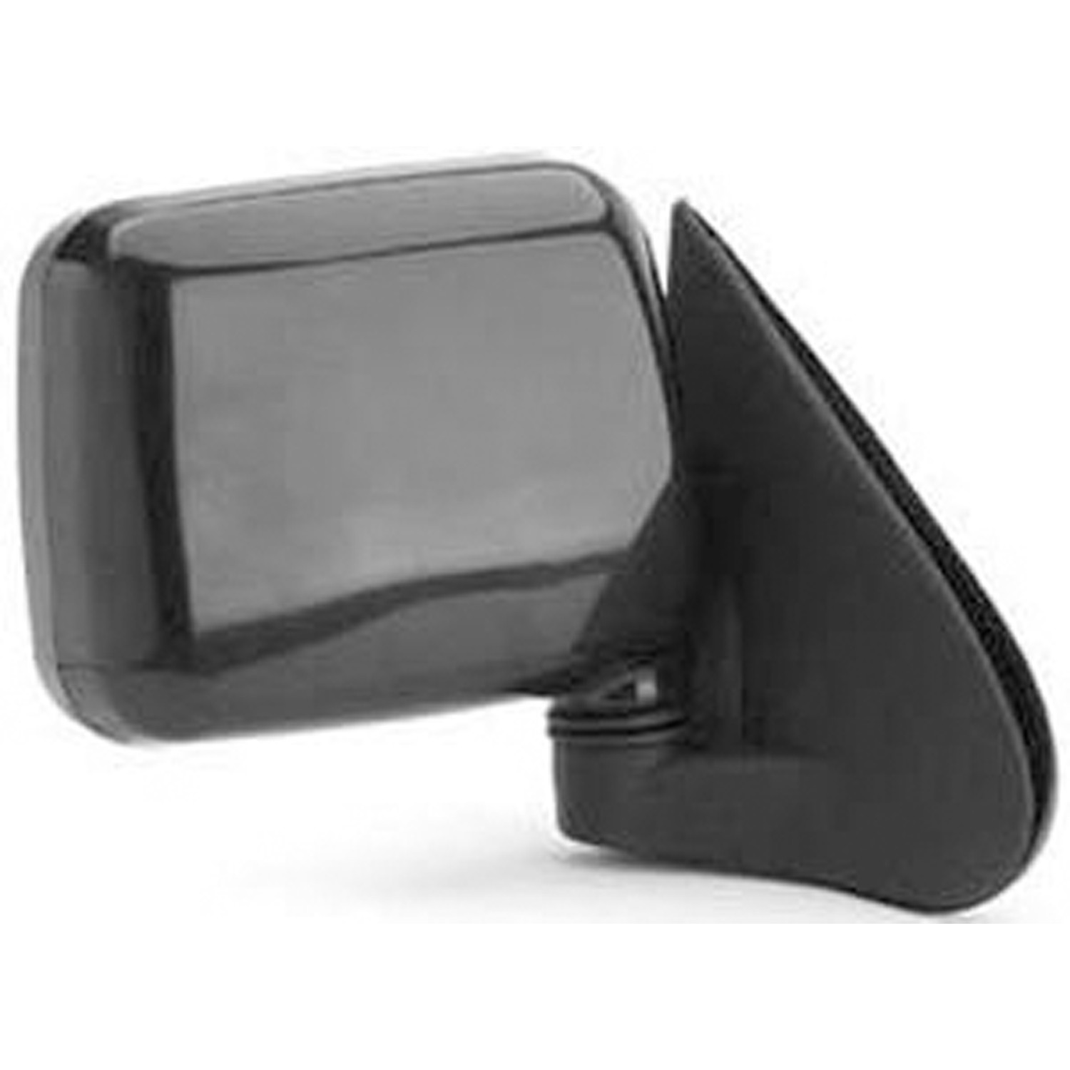 Door Mirror Assembly Right Manual Foldaway Black for Honda Passport Isuzu Pickup Rodeo