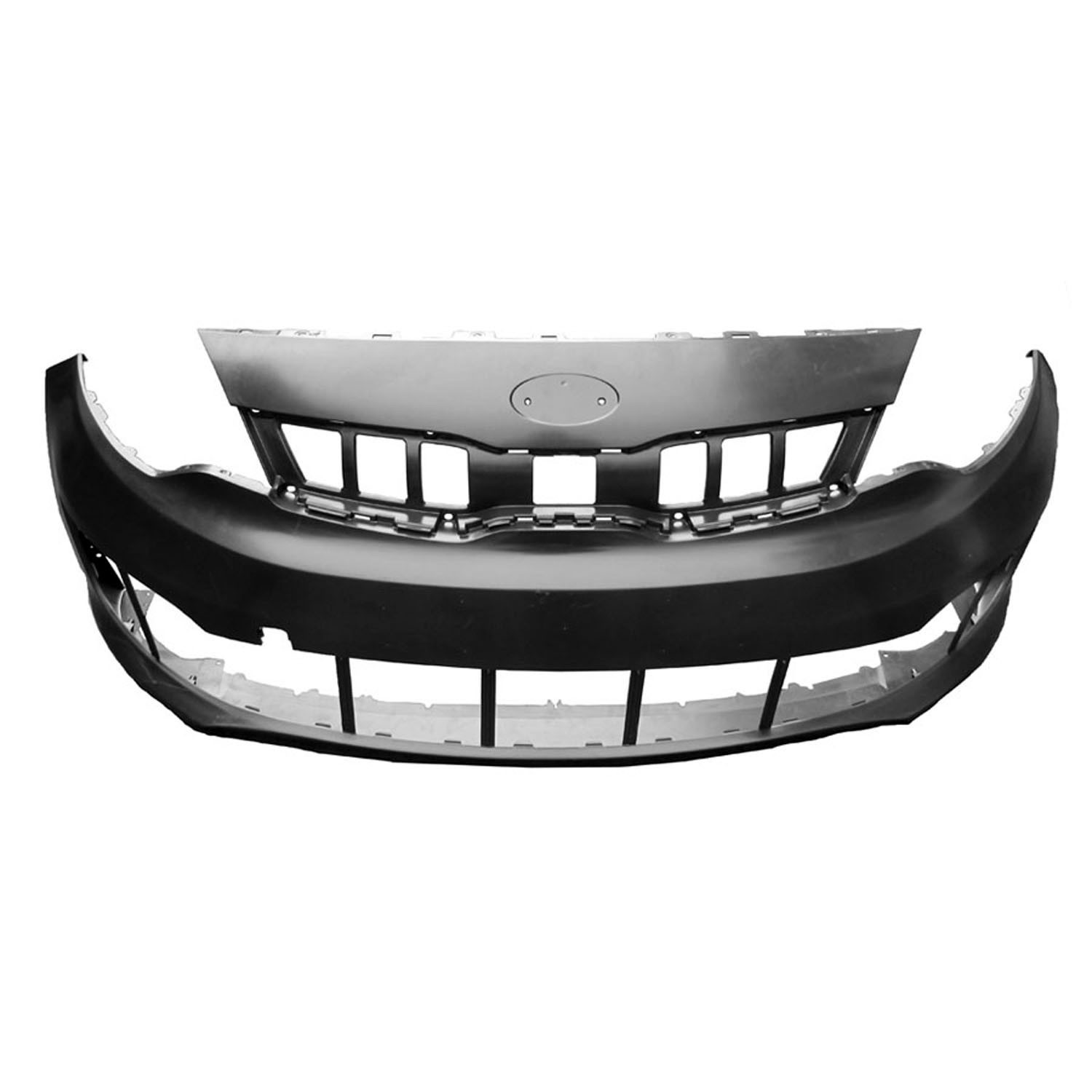 Bumper Cover Front Primed for Kia Rio Sedan 2016–2017