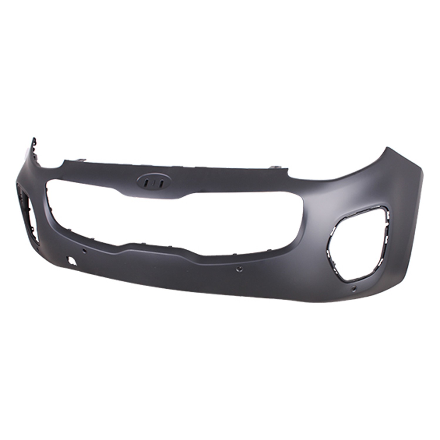 Bumper Cover Front w/Park Assist Primed CAPA for Kia Sportage 2017–2019