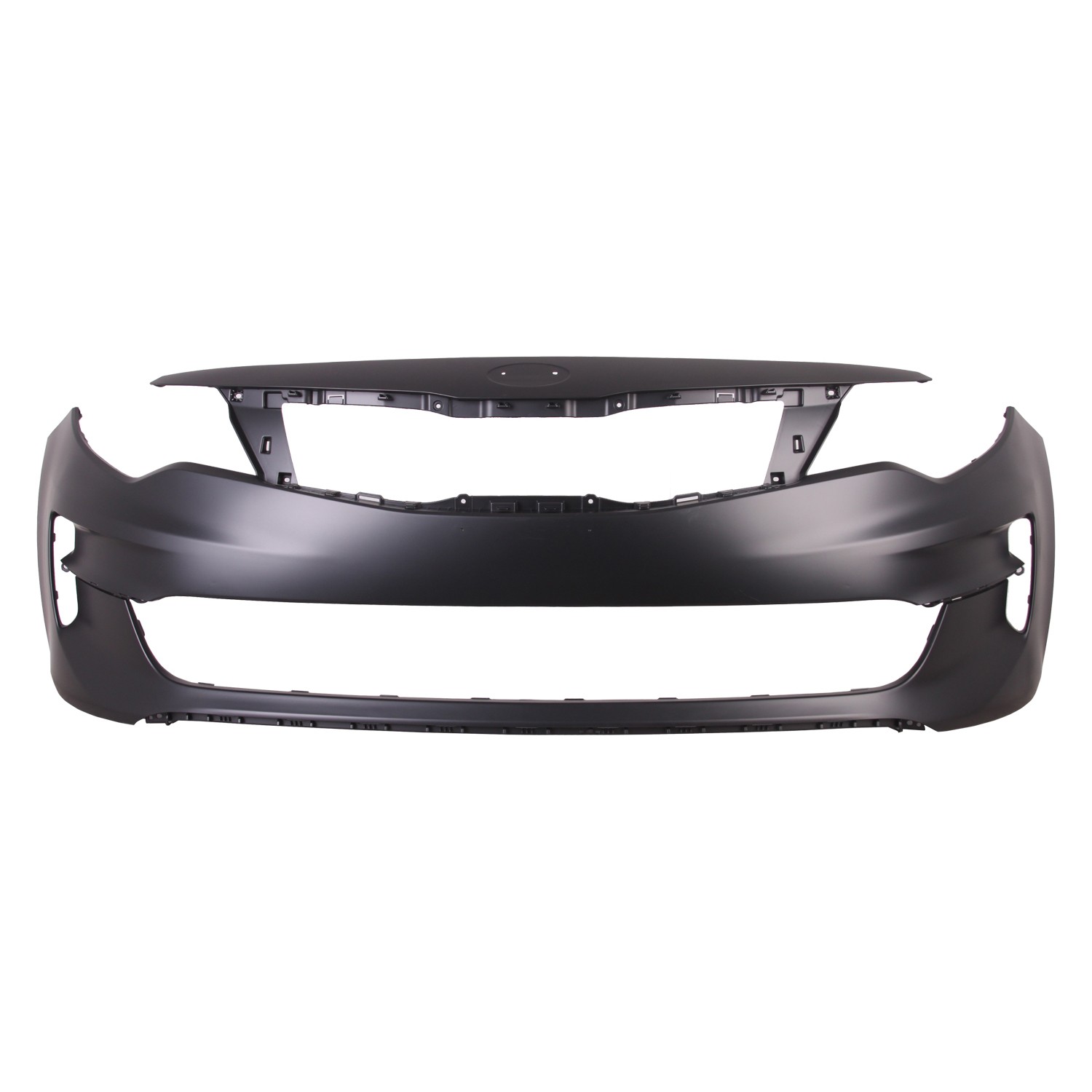 Bumper Cover Front Primed CAPA for Kia Optima LX EX LX 1.6T 2016–2018