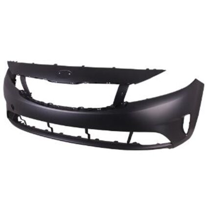 Bumper Cover Front w/o Park Assist Primed for Kia Forte Sedan 2017–2018