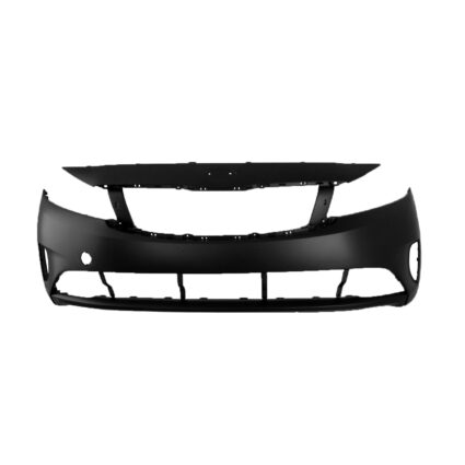 Bumper Cover Front w/o Park Assist Primed CAPA for Kia Forte Sedan 2017–2018