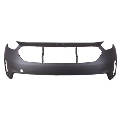 Bumper Cover Front w/o Parking Sensors Primed CAPA for Kia Niro 2017–2019