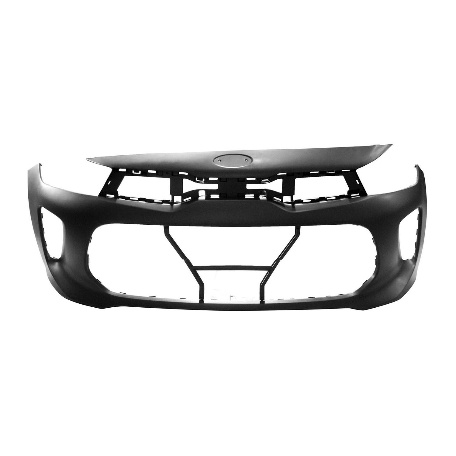 Bumper Cover Front Primed for Kia Rio Sedan Hatchback 2018–2020