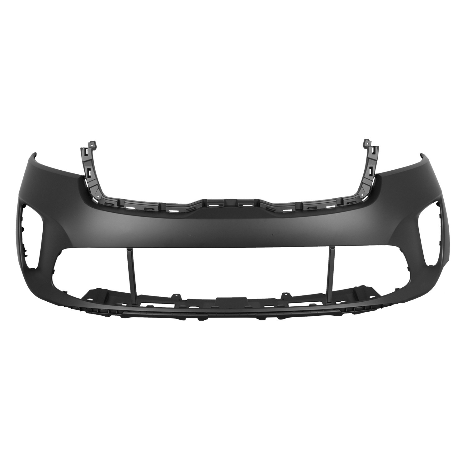 Bumper Cover Front w/o Parking Assist Primed CAPA for Kia Sorento L LX EX 2019–2020