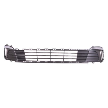 Bumper Cover Grille Front w/o Fog Lamps CAPA for Kia Rio Sedan 2016–2017