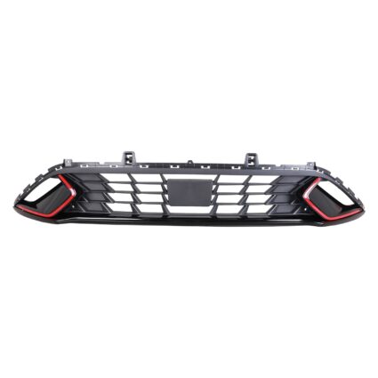 Bumper Cover Grille Front w/Intelligent Cruise Control CAPA for Kia Forte GT Limited GT GT Line GT-Line 2022–2024