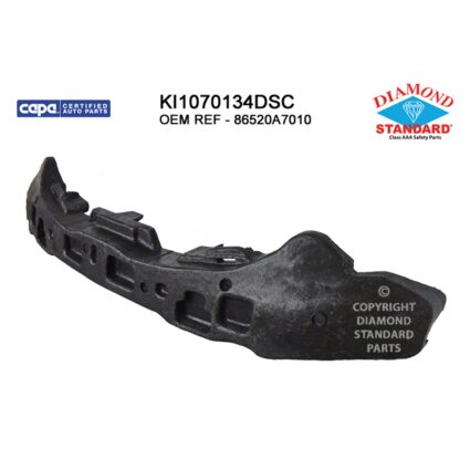 Bumper Impact Absorber Front CAPA for Kia Forte 2014–2016