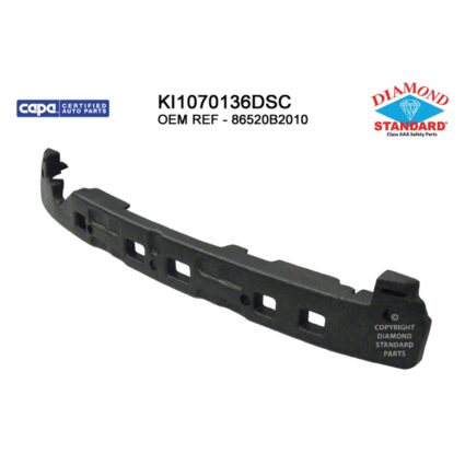 Bumper Impact Absorber Front CAPA for Kia Soul 2014–2016