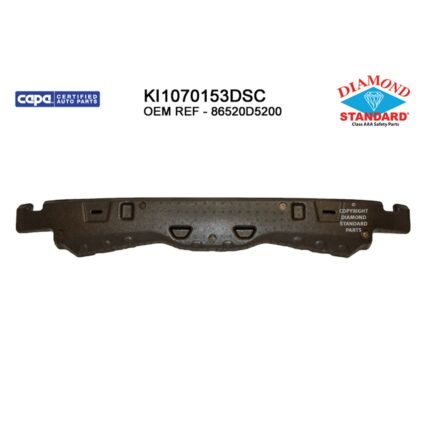 Bumper Impact Absorber Front Sport Type CAPA for Kia Optima SX SX Limited 2016–2018