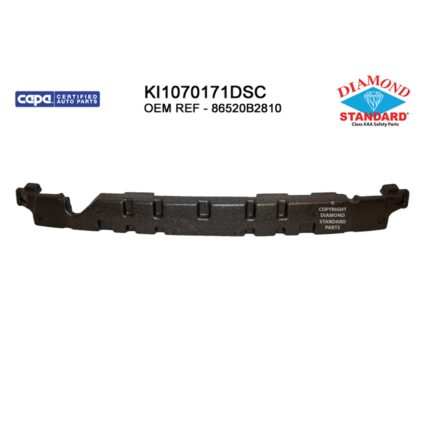Bumper Impact Absorber Front CAPA for Kia Soul SX 2017–2019