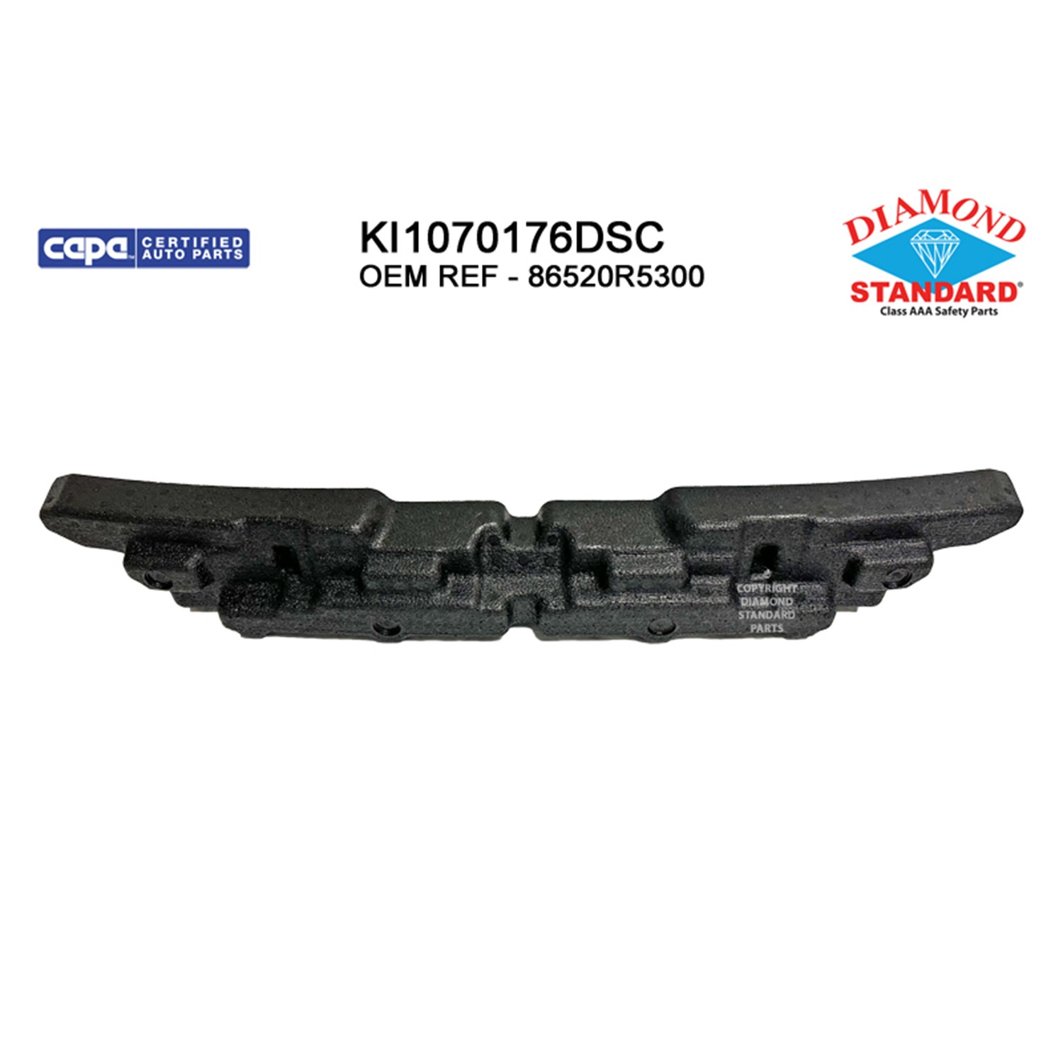 Bumper Impact Absorber Front Sport Design CAPA for Kia Sorento 2021–2023