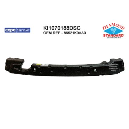 Bumper Impact Absorber Front CAPA for Kia Soul 2022–2023
