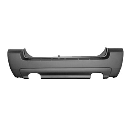 Bumper Cover Rear w/o Luxury Package CAPA for Kia Sportage 2005–2008