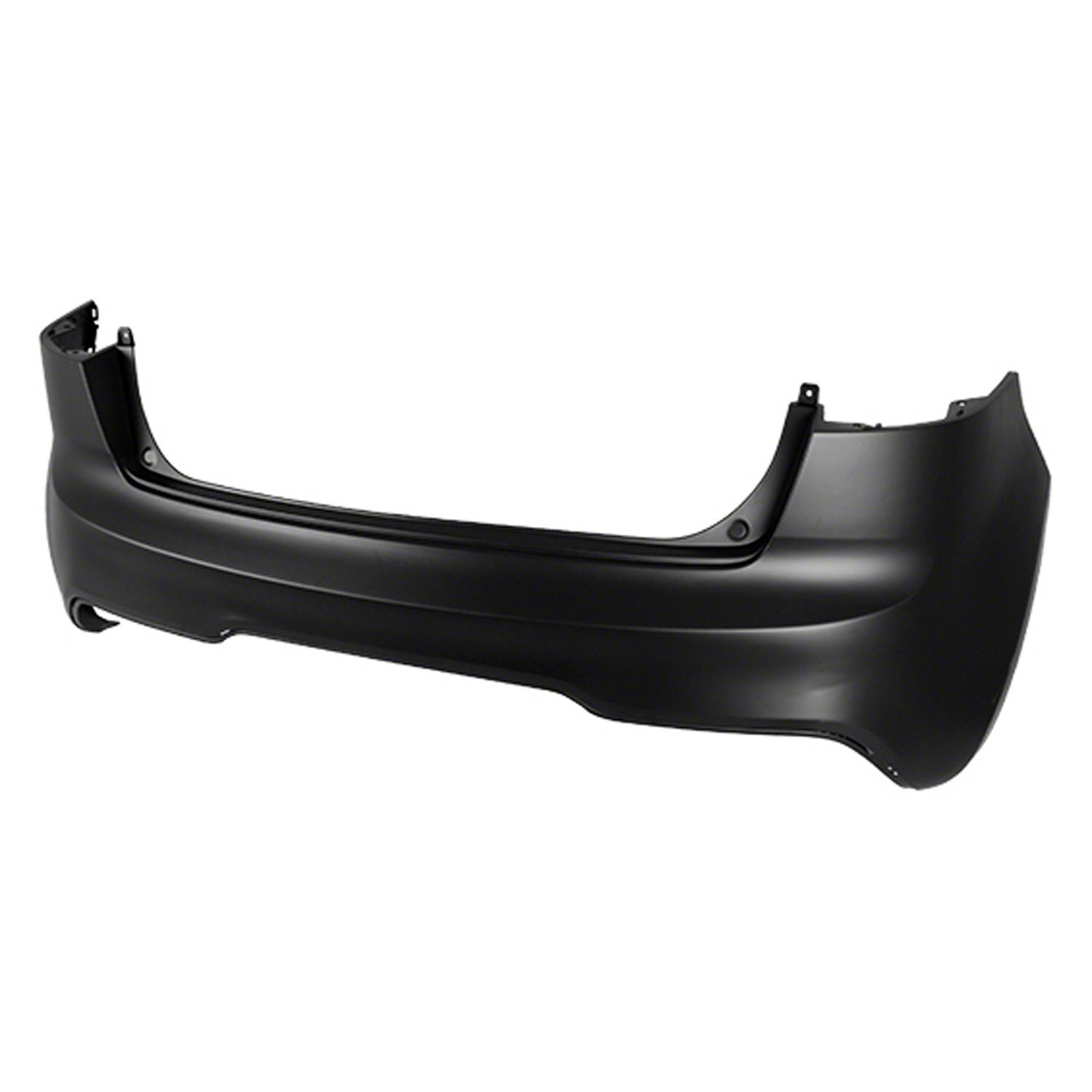 Bumper Cover Rear Primed CAPA for Kia Rio Hatchback 2012–2015