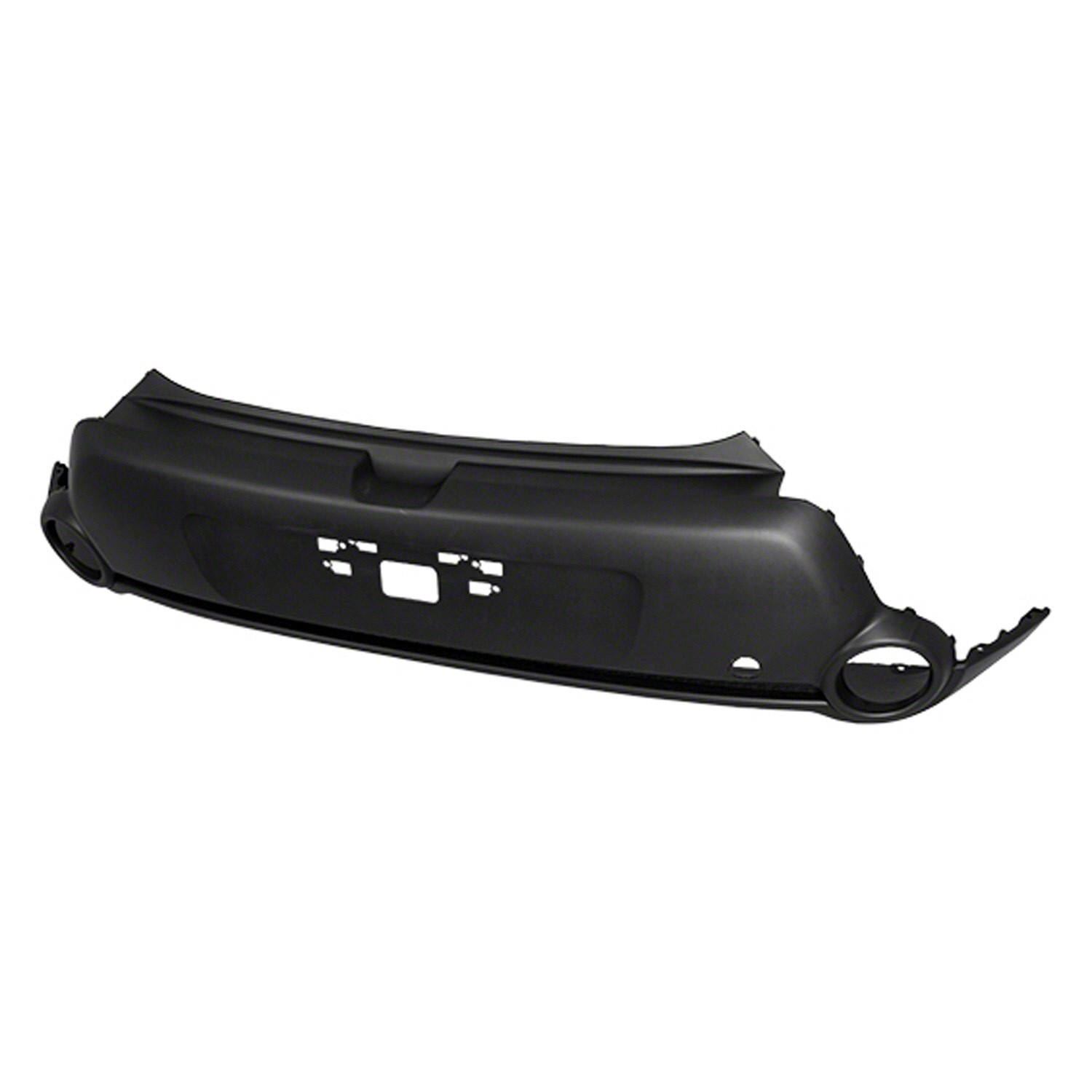 Bumper Cover Rear 1 Piece w/Two Tone Paint Textured CAPA for Kia Soul 2014–2016