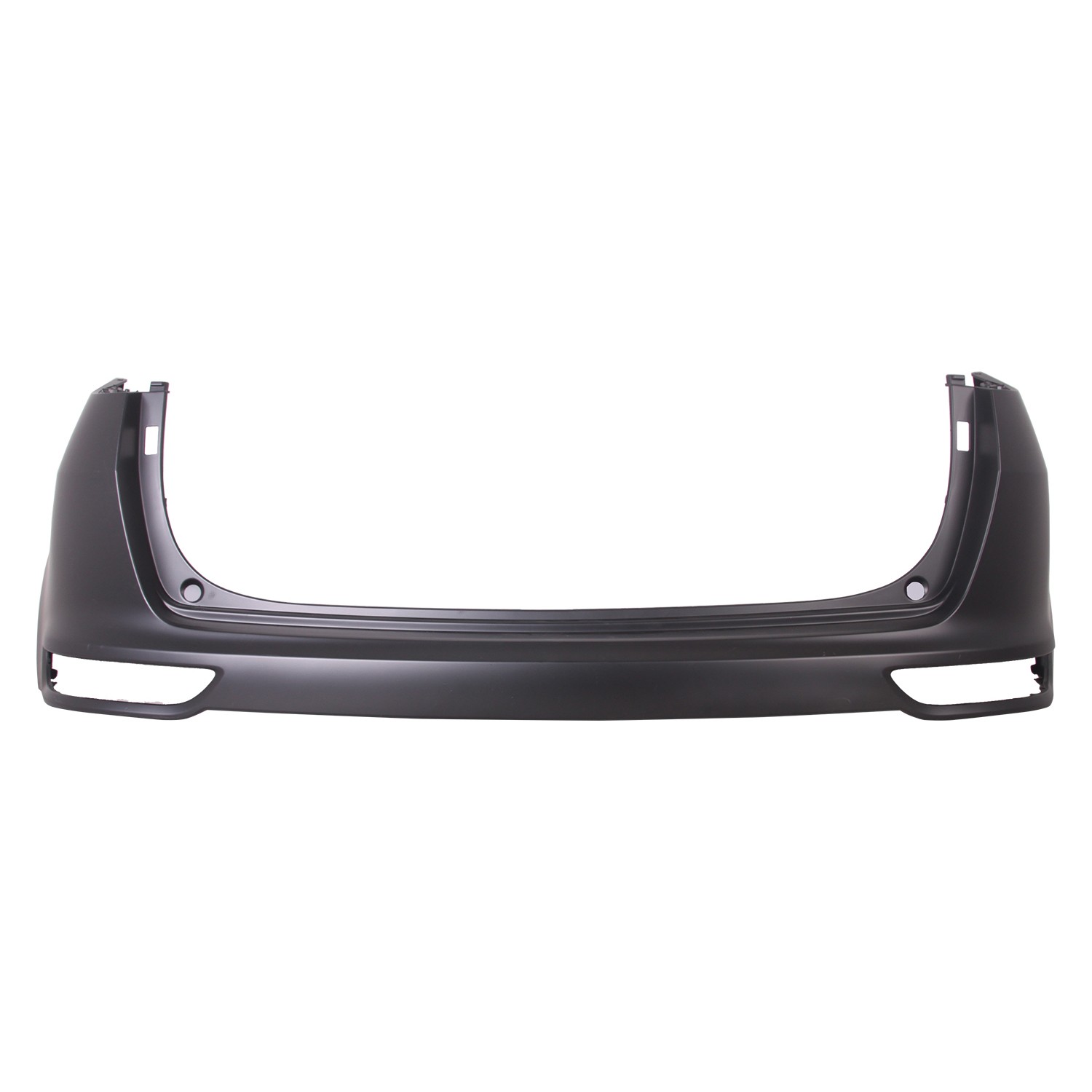 Bumper Cover Rear w/o Parking Sensors Primed CAPA for Kia Sportage 2017–2019