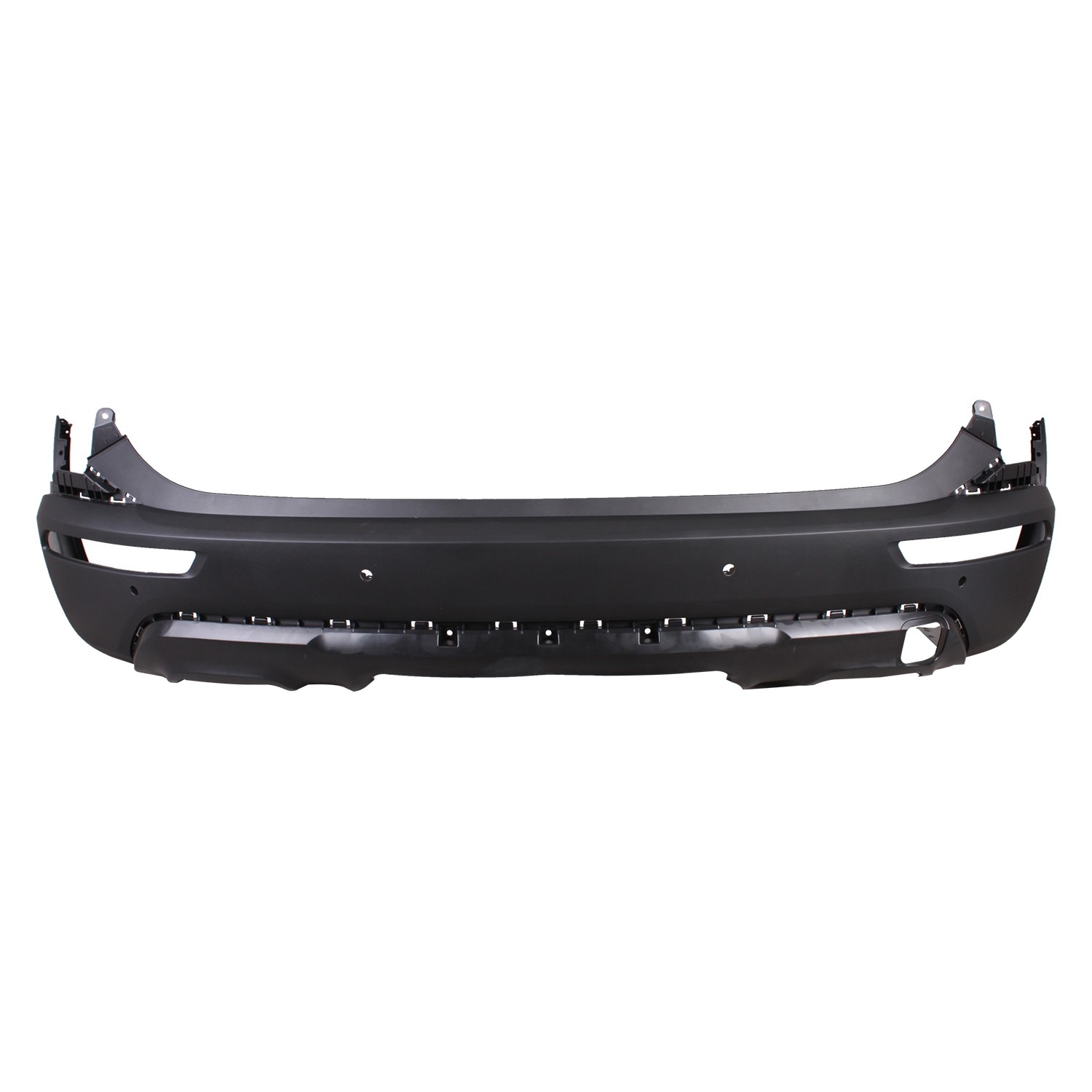 Bumper Cover Rear w/o Exhaust Cutout Primed CAPA for Kia Telluride LX 2020–2022