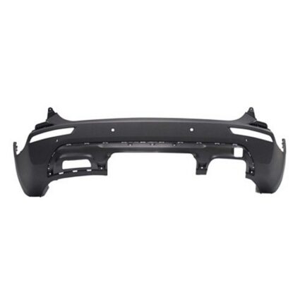 Bumper Cover Rear w/Exhaust Cutout Primed for Kia Telluride S EX SX 2020–2022