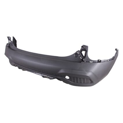 Bumper Cover Rear w/o Chrome Center Moulding Textured CAPA for Kia Seltos LX 2021–2023