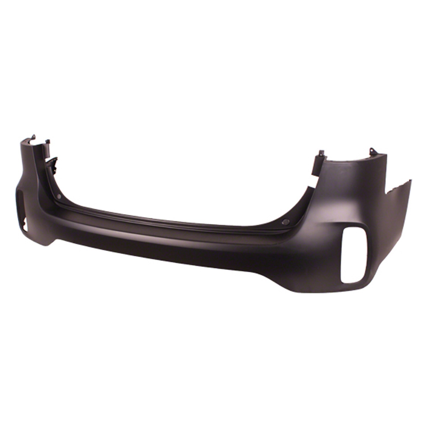 Bumper Cover Rear Upper w/o Parking Assist Primed CAPA for Kia Sorento 2014–2015