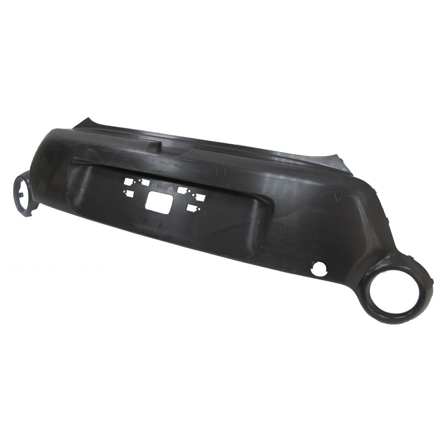 Bumper Cover Rear Upper w/o Two Tone Paint Primed CAPA for Kia Soul 2014–2016