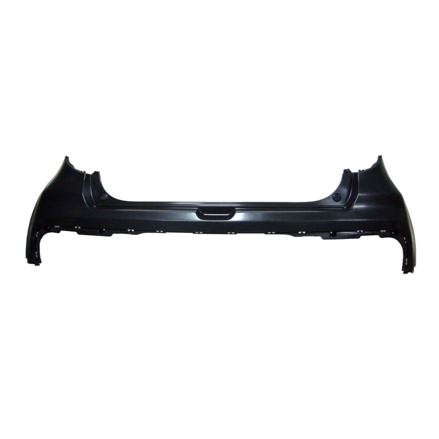 Bumper Cover Rear Upper w/o Blind Spot Detection Primed CAPA for Kia Soul SX 2017–2019