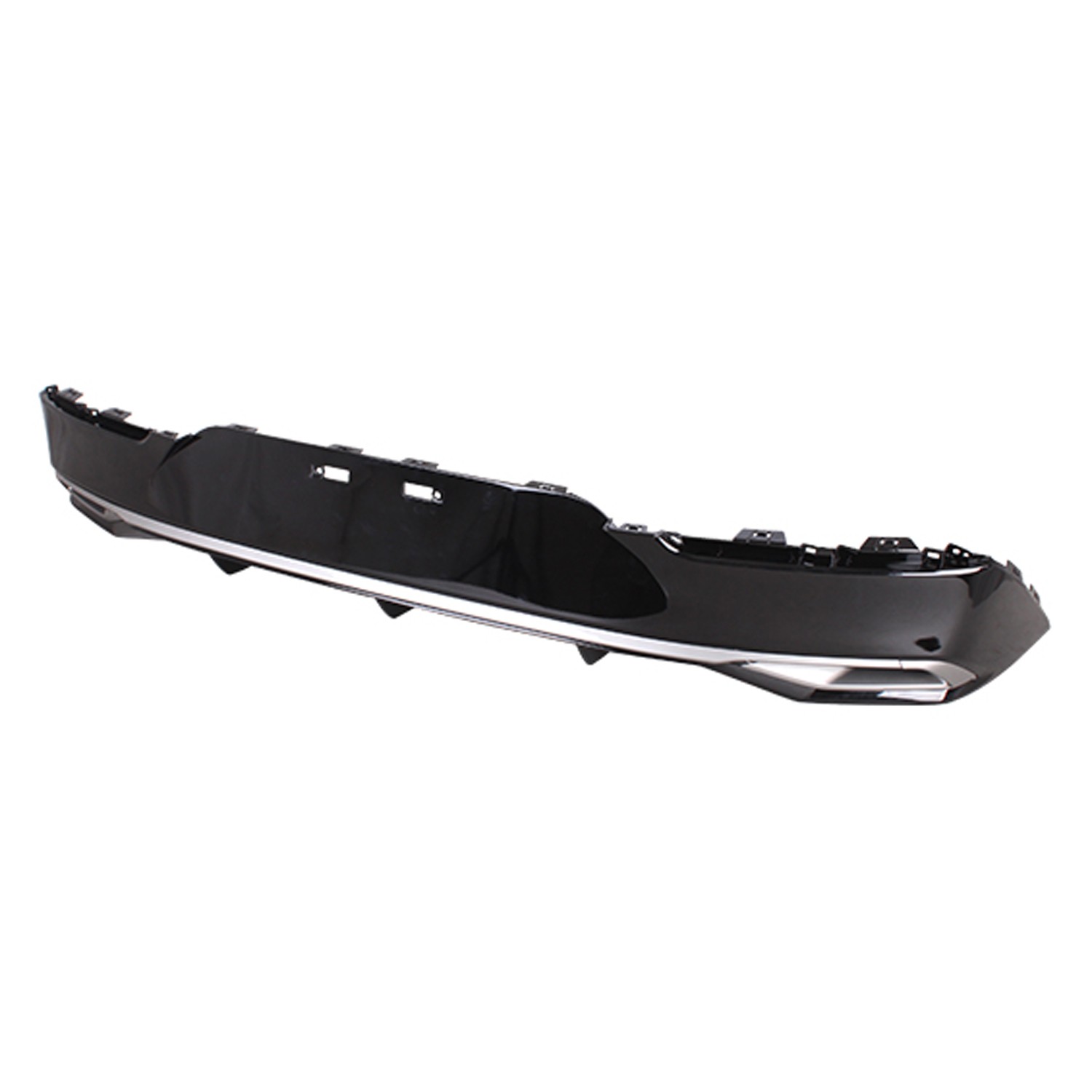 Bumper Cover Rear Lower Gloss Black CAPA for Kia K5 EX LXS 2021–2024