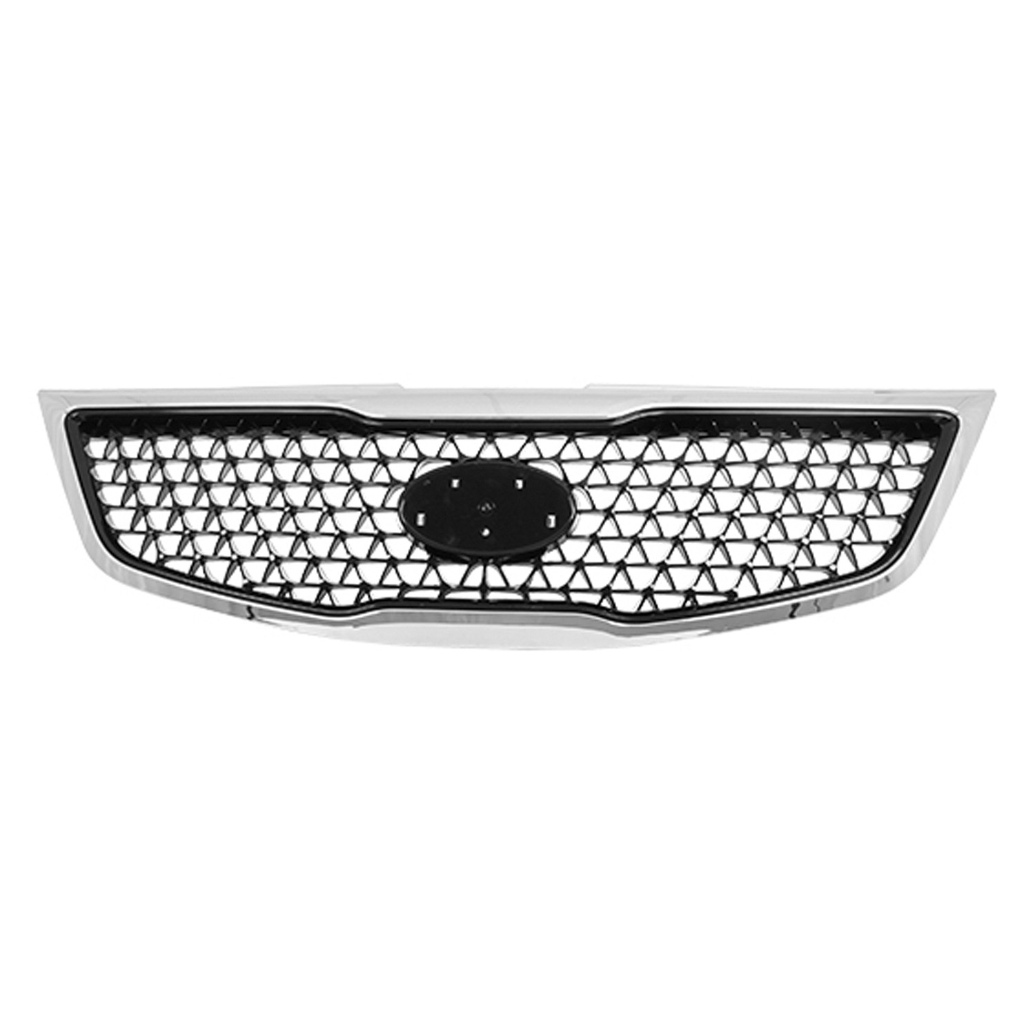 Grille Assembly Black/Chrome for Kia Sportage 2014–2016