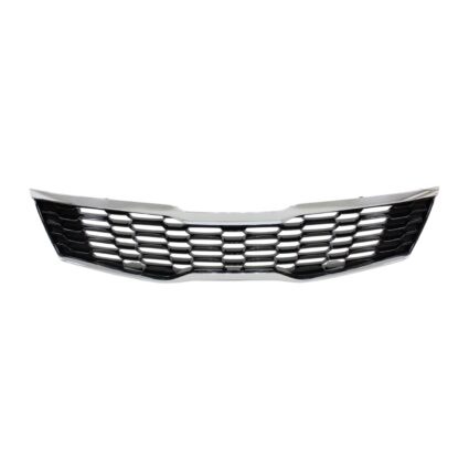 Grille Assembly w/o Around View Monitor Chrome/Black CAPA for Kia Optima 2019–2020