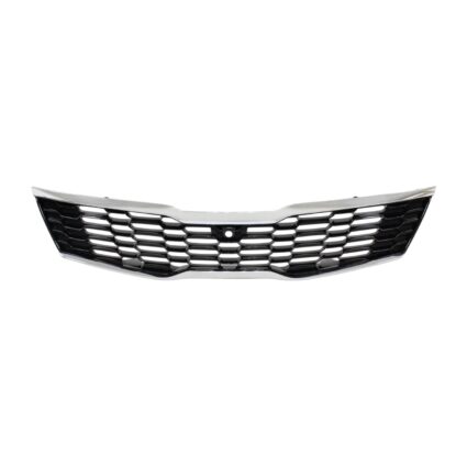 Grille Assembly w/Around View Monitor Chrome/Black CAPA for Kia Optima 2019–2020