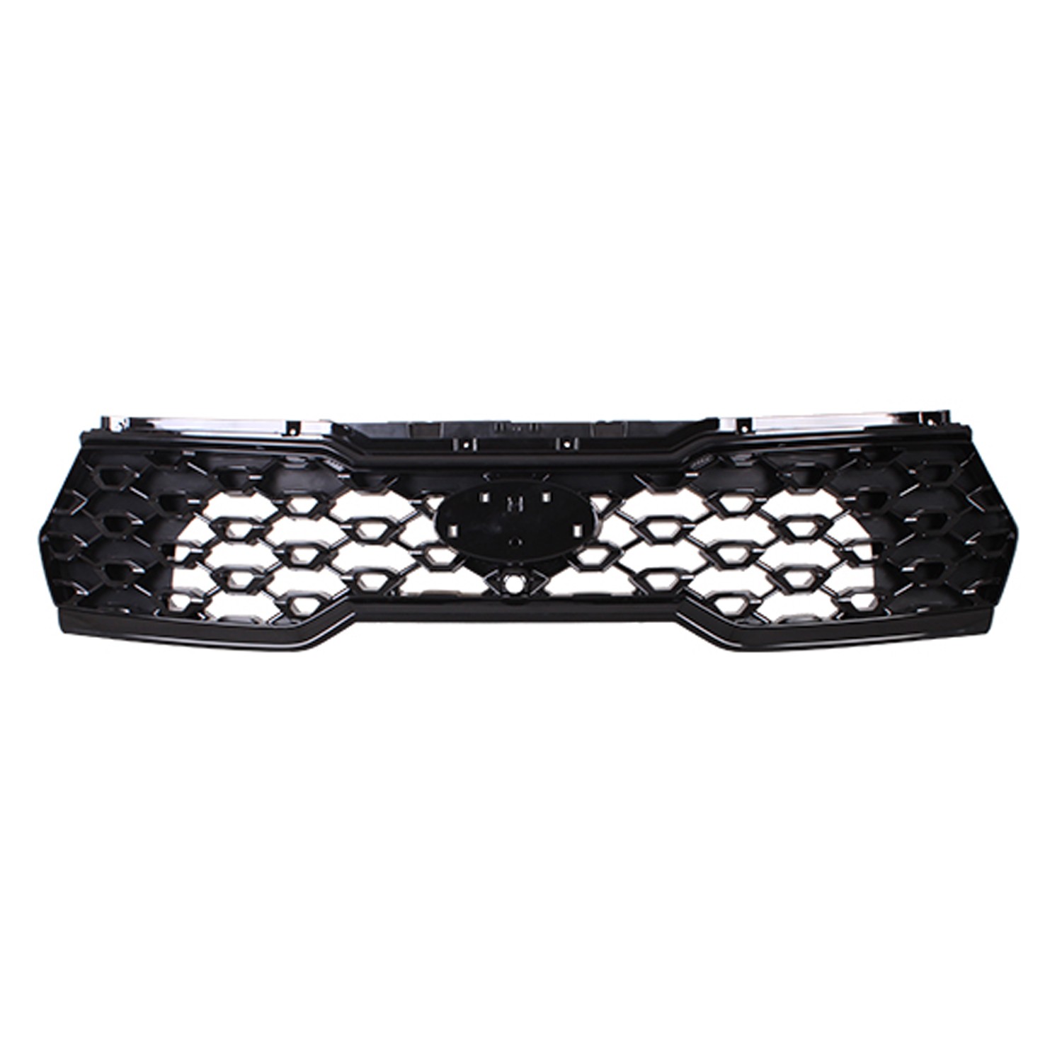 Grille Assembly w/Surround View Gloss Black CAPA for Kia Sorento SX Prestige 2021