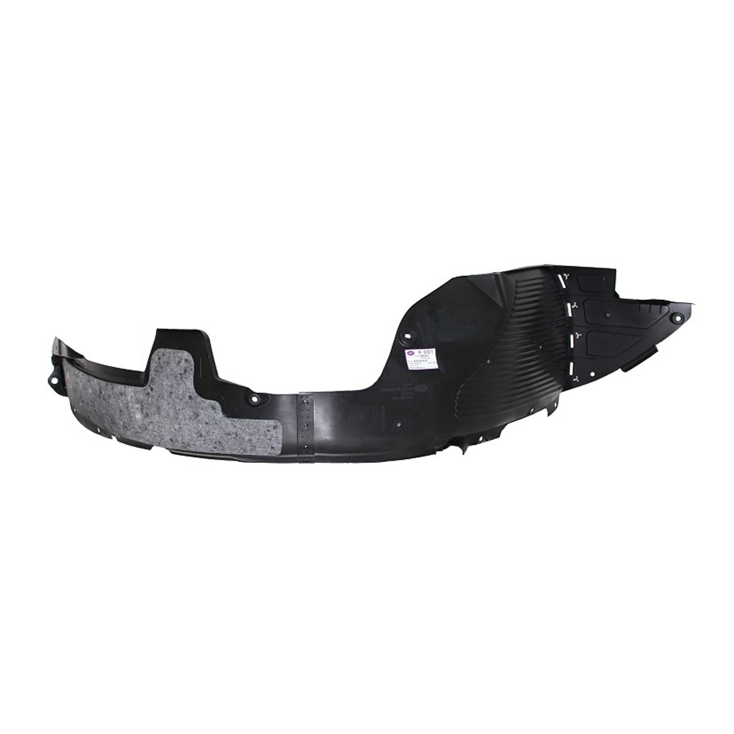 Fender Liner Right PP/Injection for Kia Forte Sedan 2017–2018