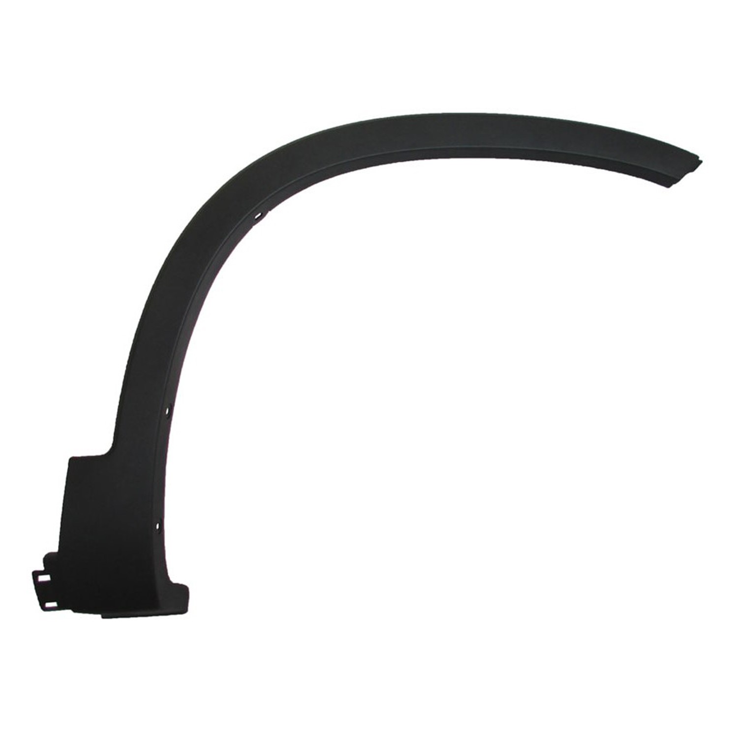 Wheel Arch Molding Front Right w/o Sport Pkg Textured Black CAPA for Kia Sorento 2011–2015