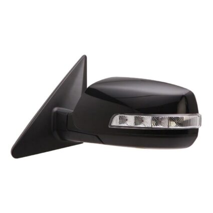 Door Mirror Assembly Left Power Heated w/Power Folding w/Signal Lamp for Kia Sorento 2011–2013