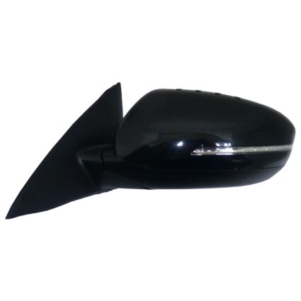 Door Mirror Assembly Left w/Signal Lamp Power-Folding w/o Blind Spot Detection USA Built for Kia Optima 2014–2015