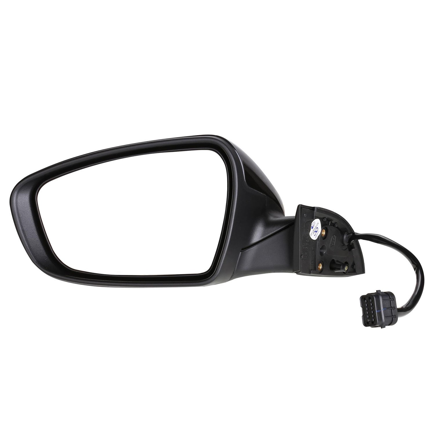 Door Mirror Assembly Left w/o Blind Spot Detection w/o Signal Lamp Manual-Folding for Kia Forte Sedan 2017–2018