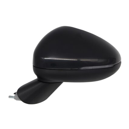 Door Mirror Left w/Signal Lamp w/BSD w/Cover Matte Black for Kia K5 GT-Line 2021–2024