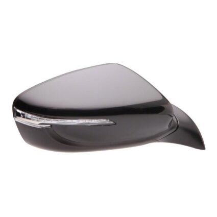 Door Mirror Assembly Right Power Heated w/o Puddle Lamp w/Signal Lamp Manual Folding for Kia Forte Sedan 2014–2016