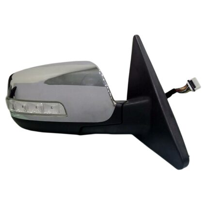 Door Mirror Assembly Right w/Blind Spot Mirror Chrome for Kia Sorento 2014–2015