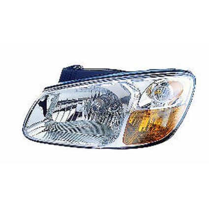 Headlight Assembly Composite Left for Kia Spectra 2007–2009