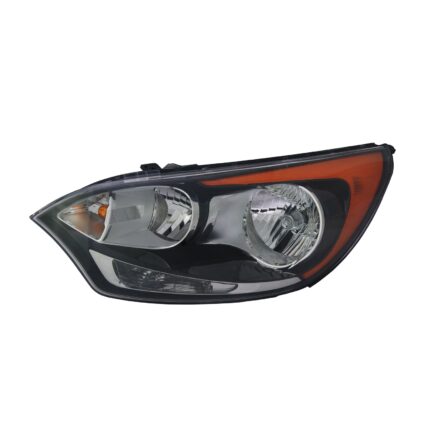 Headlight Assembly Composite Left w/o LED Position Lamp CAPA for Kia Rio Hatchback 2012–2017