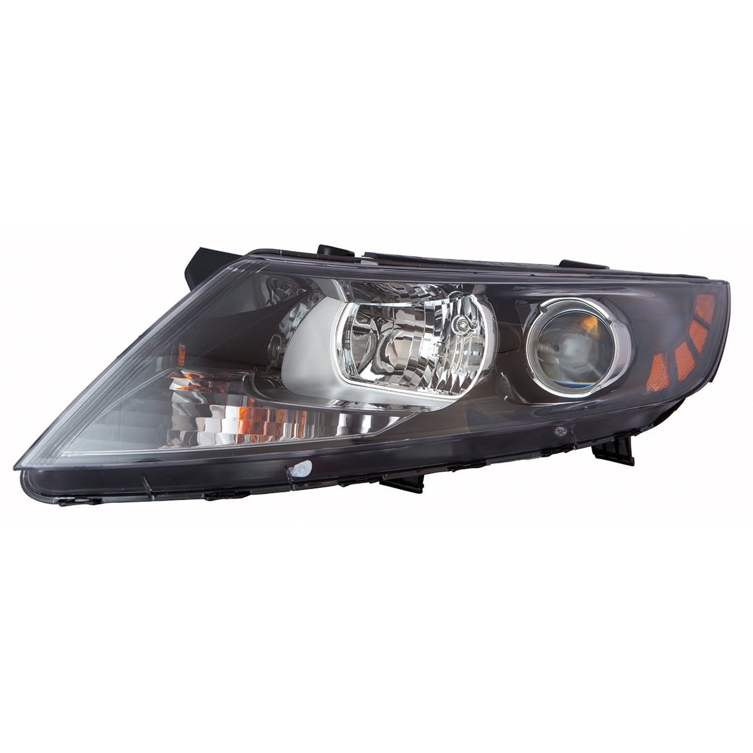 Headlight Assembly Composite Left Halogen From 12-6-10 Korea Built CAPA for Kia Optima LX EX SX EX Luxury SXL 2011–2013