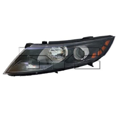 Headlight Assembly Composite Left Halogen USA Built CAPA for Kia Optima 2012–2013